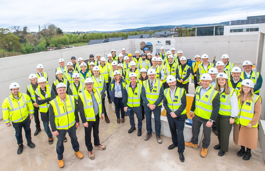 Topping out ceremony for the voco Zeal Exeter Science Park