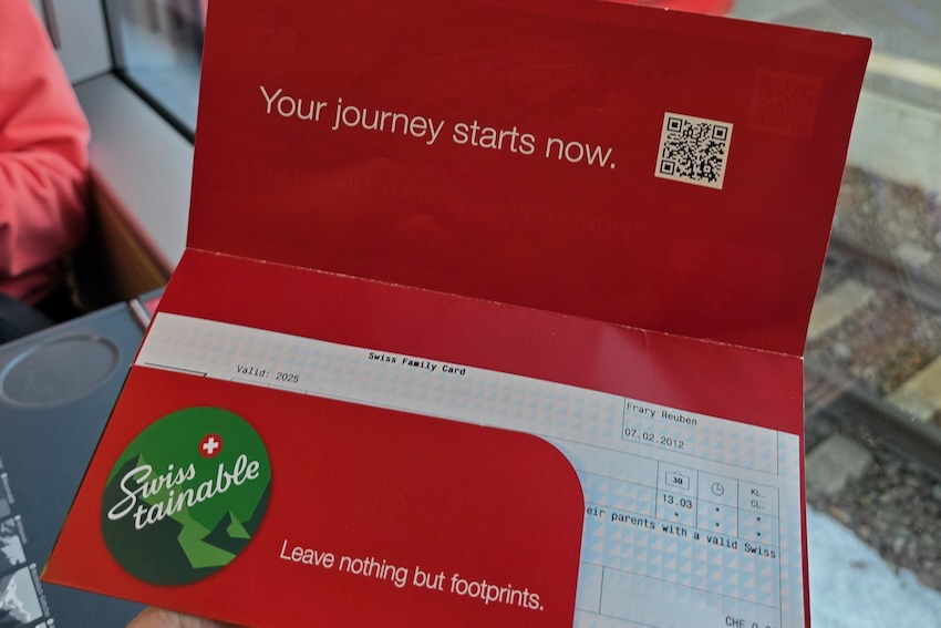 Swisstainable campaign